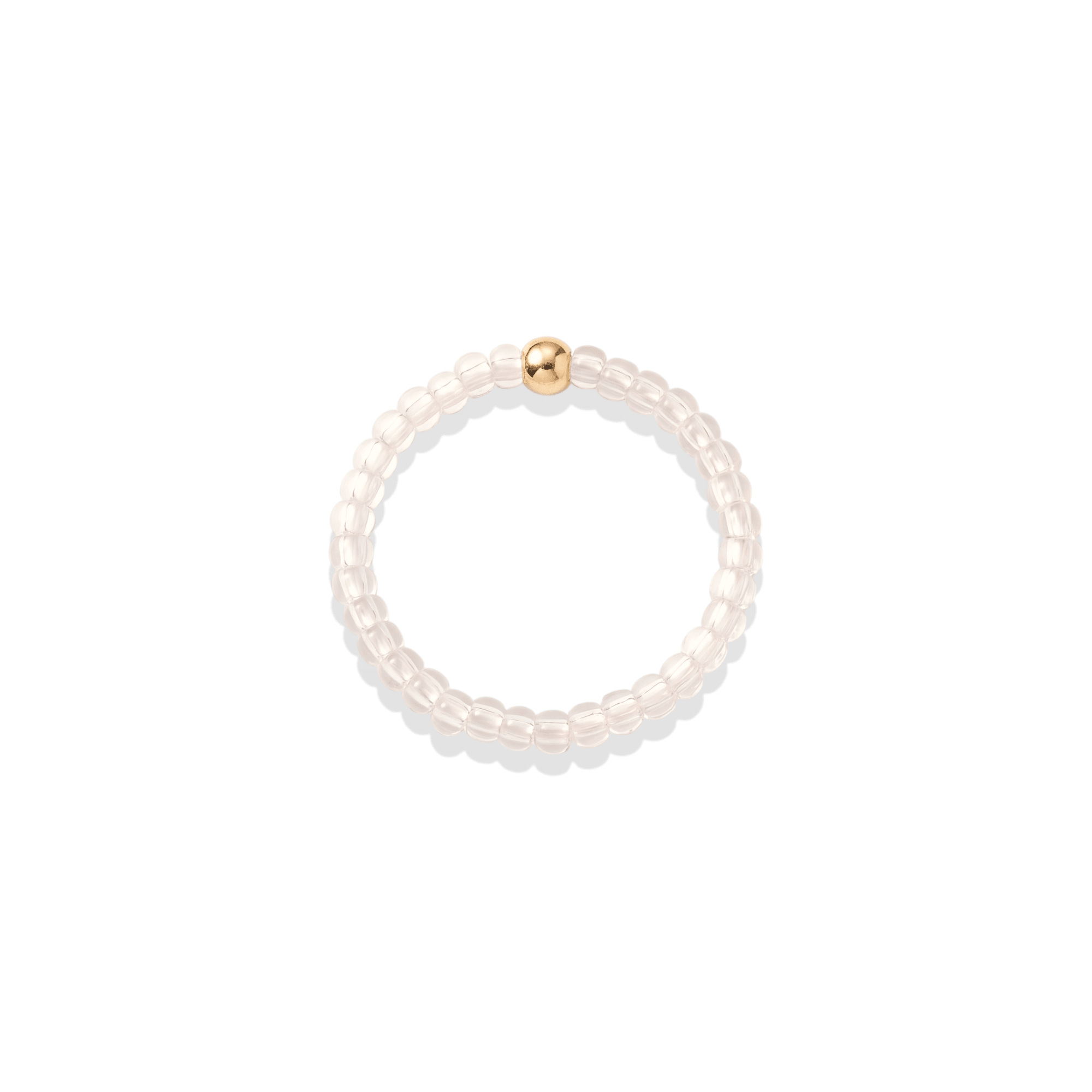 Day Dream Beaded Ring — Champagne - Bara Boheme