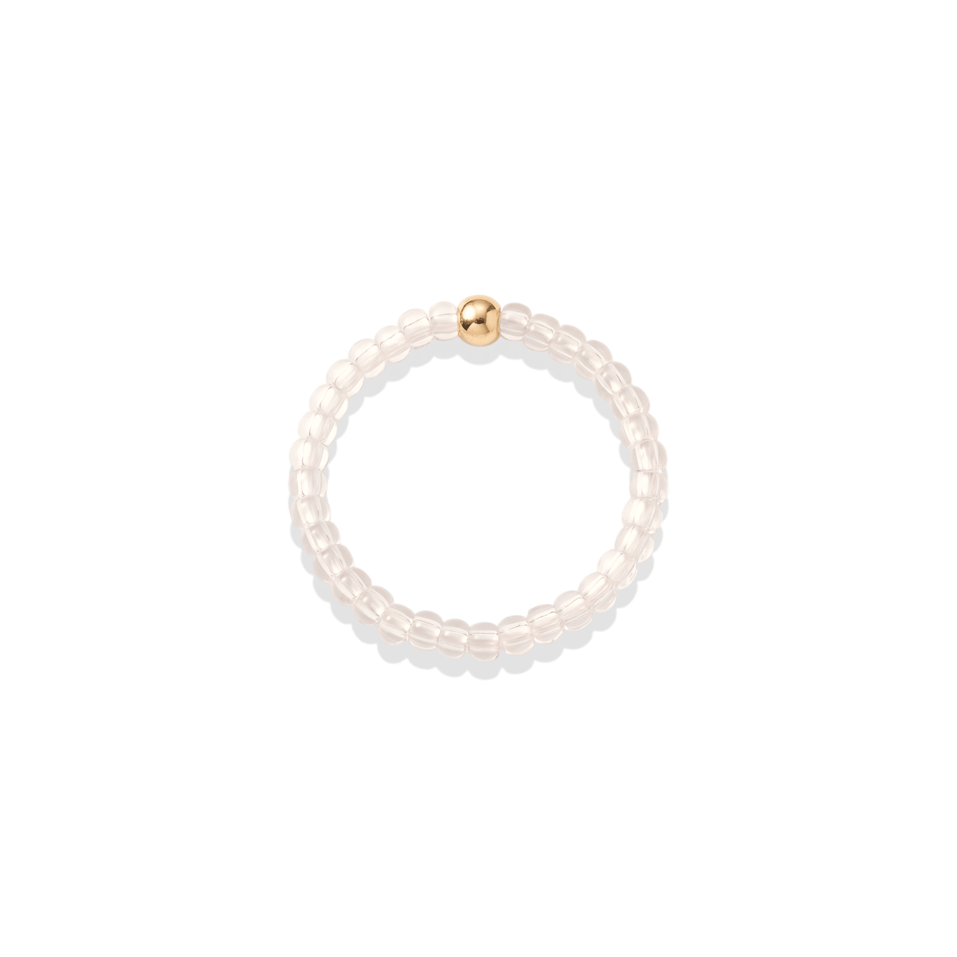 Day Dream Beaded Ring — Champagne - Bara Boheme