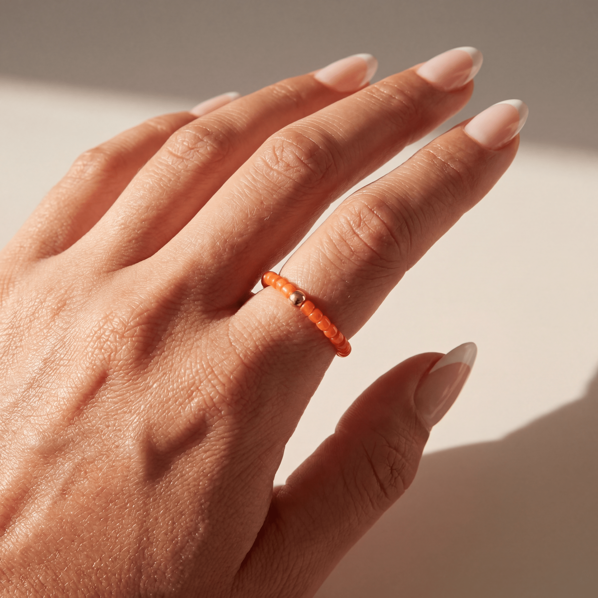 Day Dream Beaded Ring — Clementine - Bara Boheme