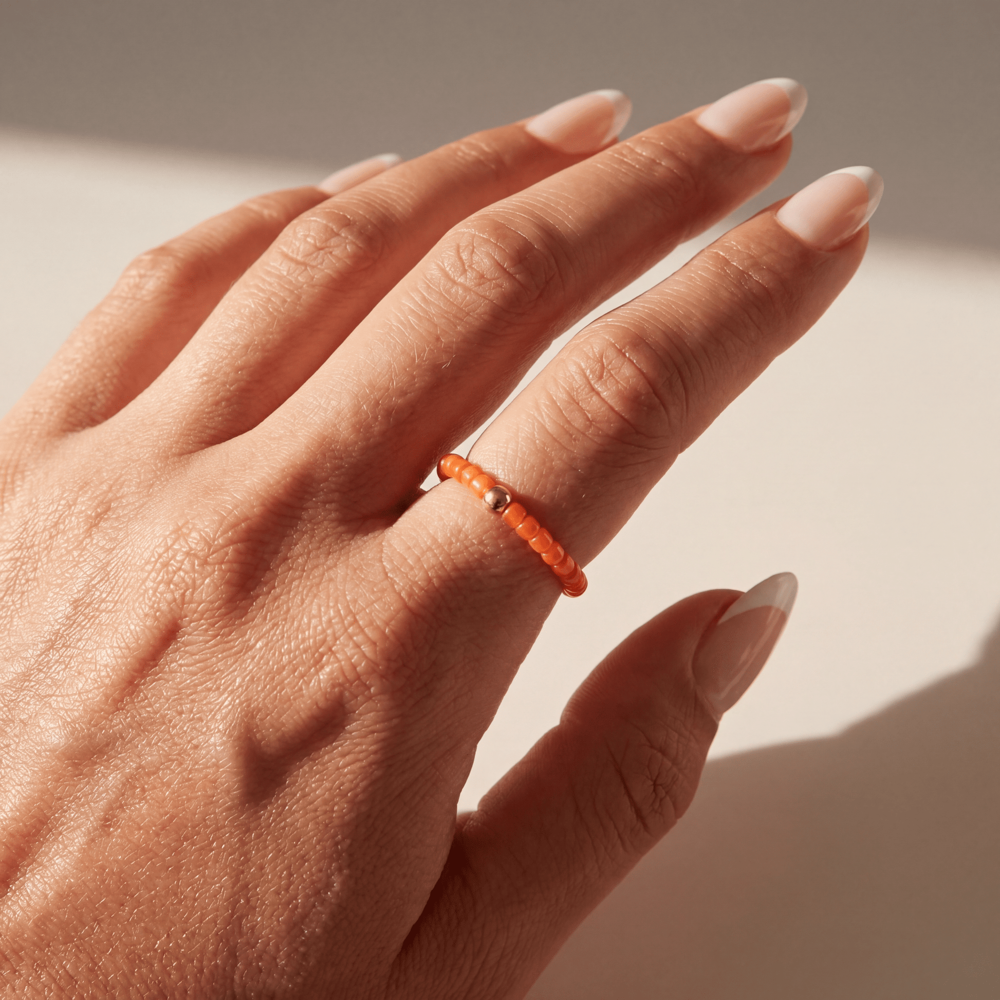 Day Dream Beaded Ring — Clementine - Bara Boheme