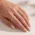 Day Dream Beaded Ring — Coral - Bara Boheme