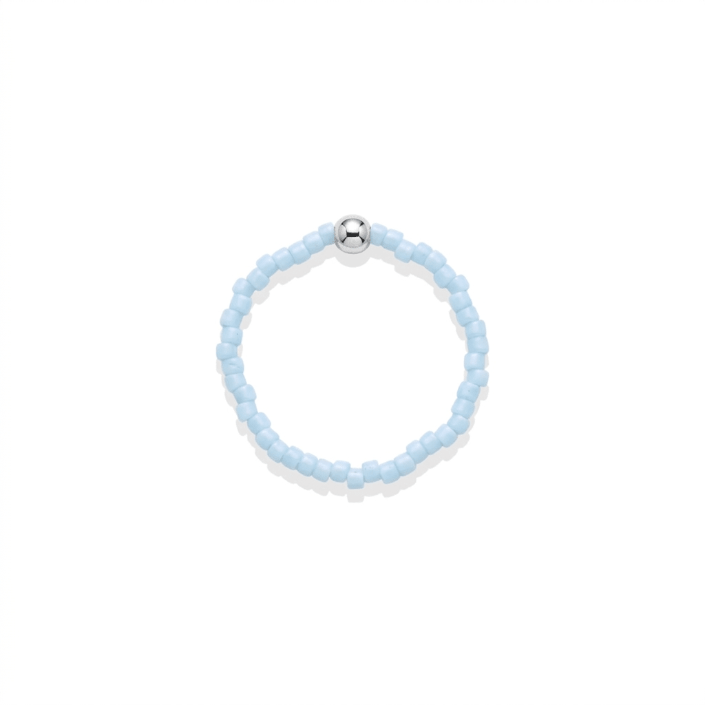 Day Dream Beaded Ring — Frost - Bara Boheme