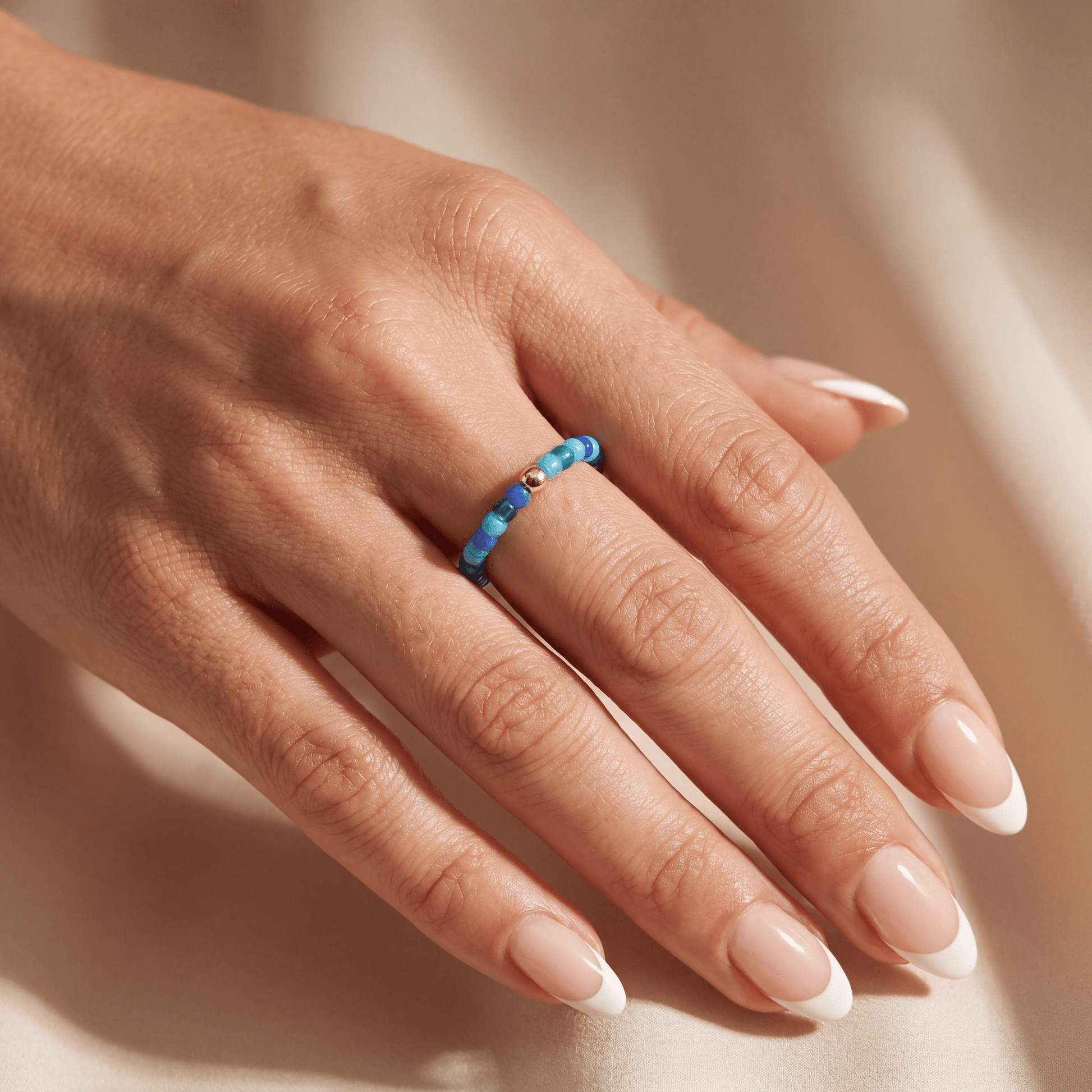 Day Dream Beaded Ring — Moody Blues - Bara Boheme