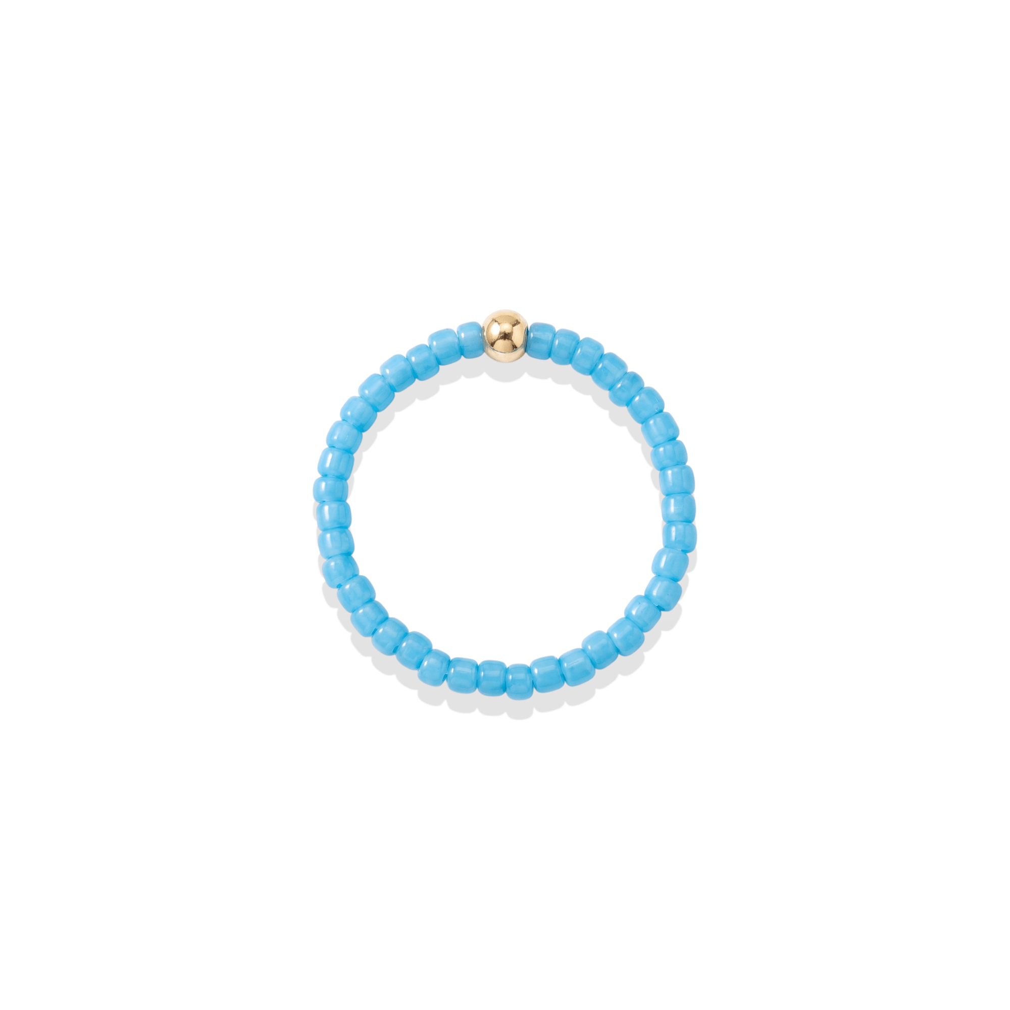 Day Dream Beaded Ring — Sky - Bara Boheme
