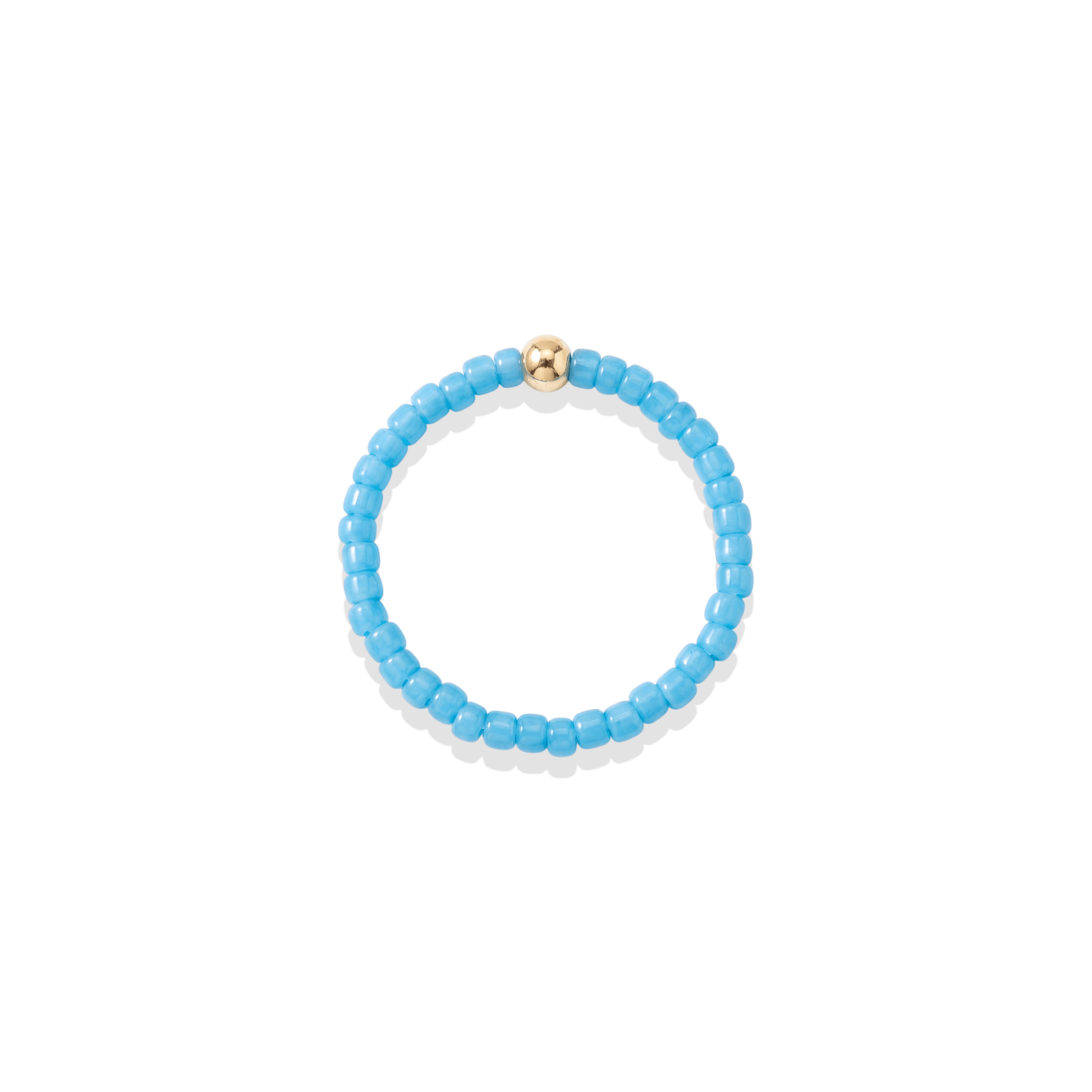 Day Dream Beaded Ring — Sky - Bara Boheme
