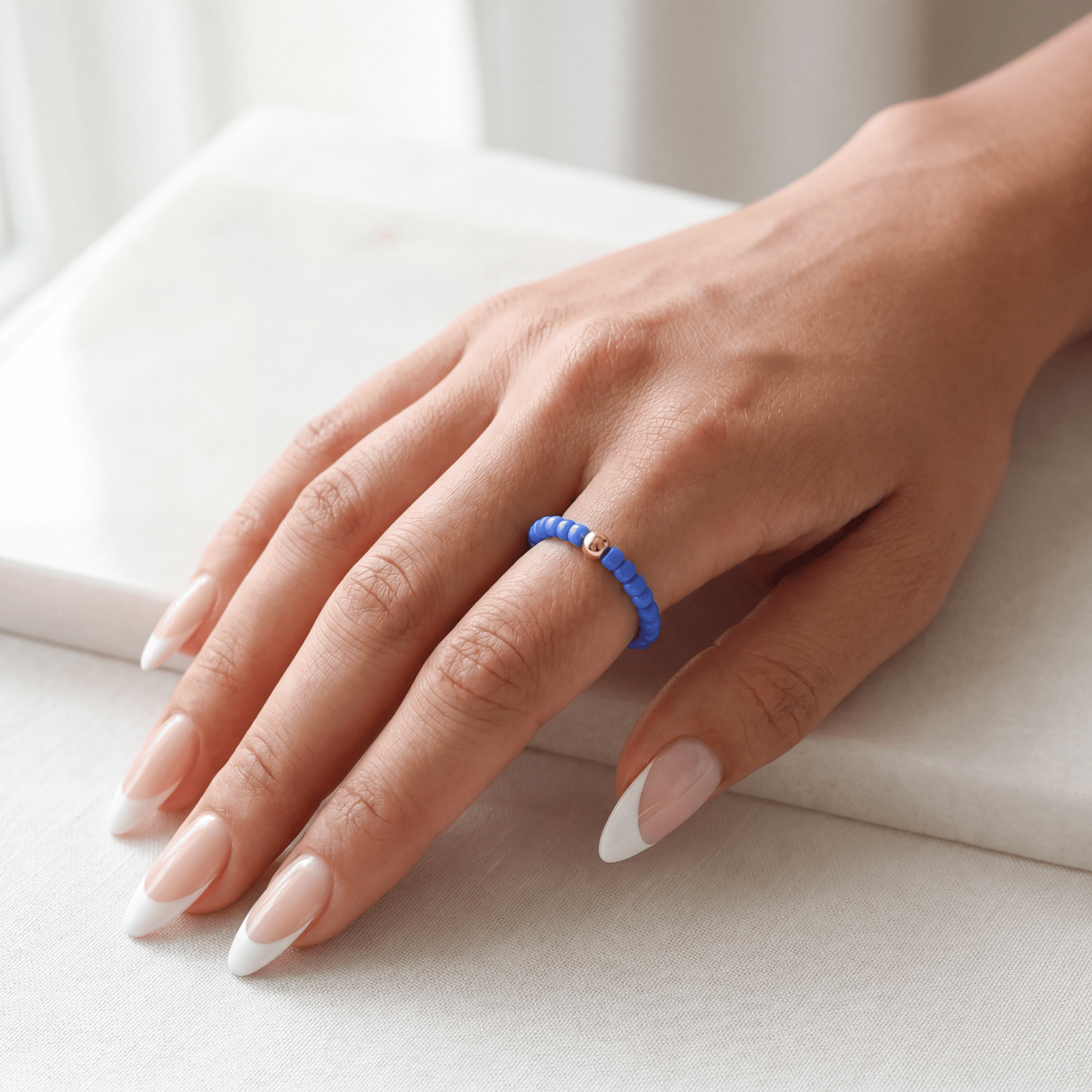 Day Dream Beaded Ring — Tide - Bara Boheme