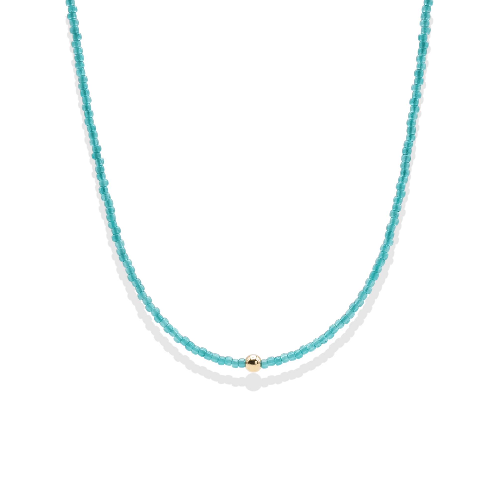 Day Dream Beaded Stretchy Necklace — Shore - Bara Boheme