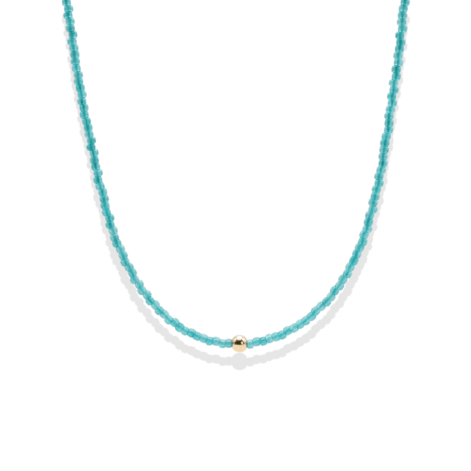 Day Dream Beaded Stretchy Necklace — Shore - Bara Boheme