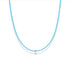 Day Dream Beaded Stretchy Necklace — Sky - Bara Boheme
