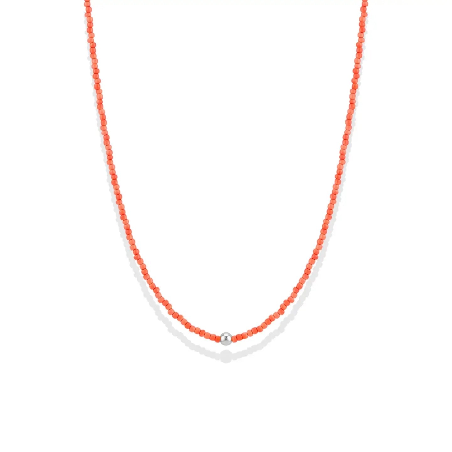 Day Dream Beaded Stretchy Necklace — Sunset - Bara Boheme