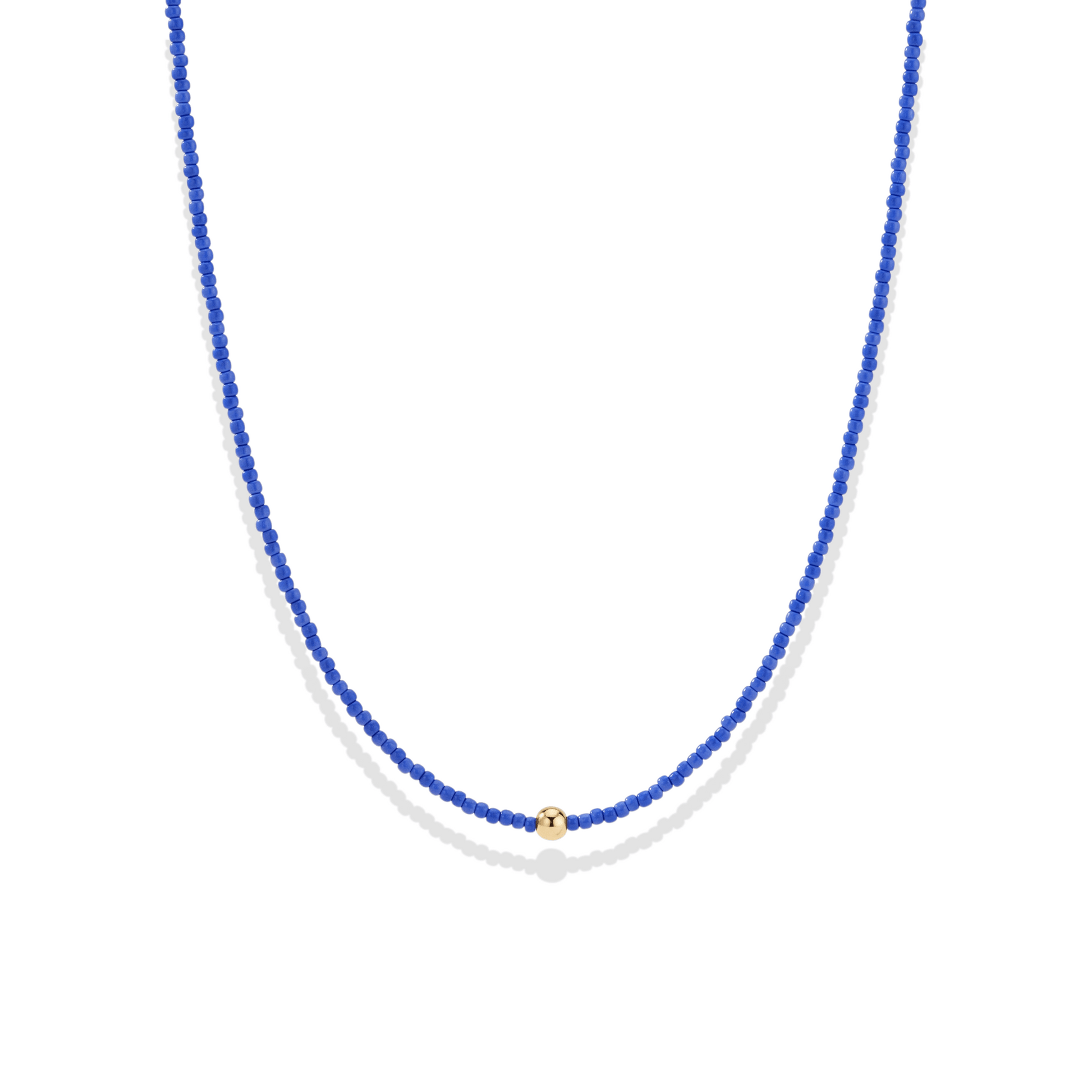 Day Dream Beaded Stretchy Necklace — Tide - Bara Boheme