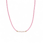 Day Dream + Pearl Beaded Necklace — Bubblegum - Bara Boheme