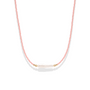 Day Dream + Pearl Beaded Necklace — Coral - Bara Boheme