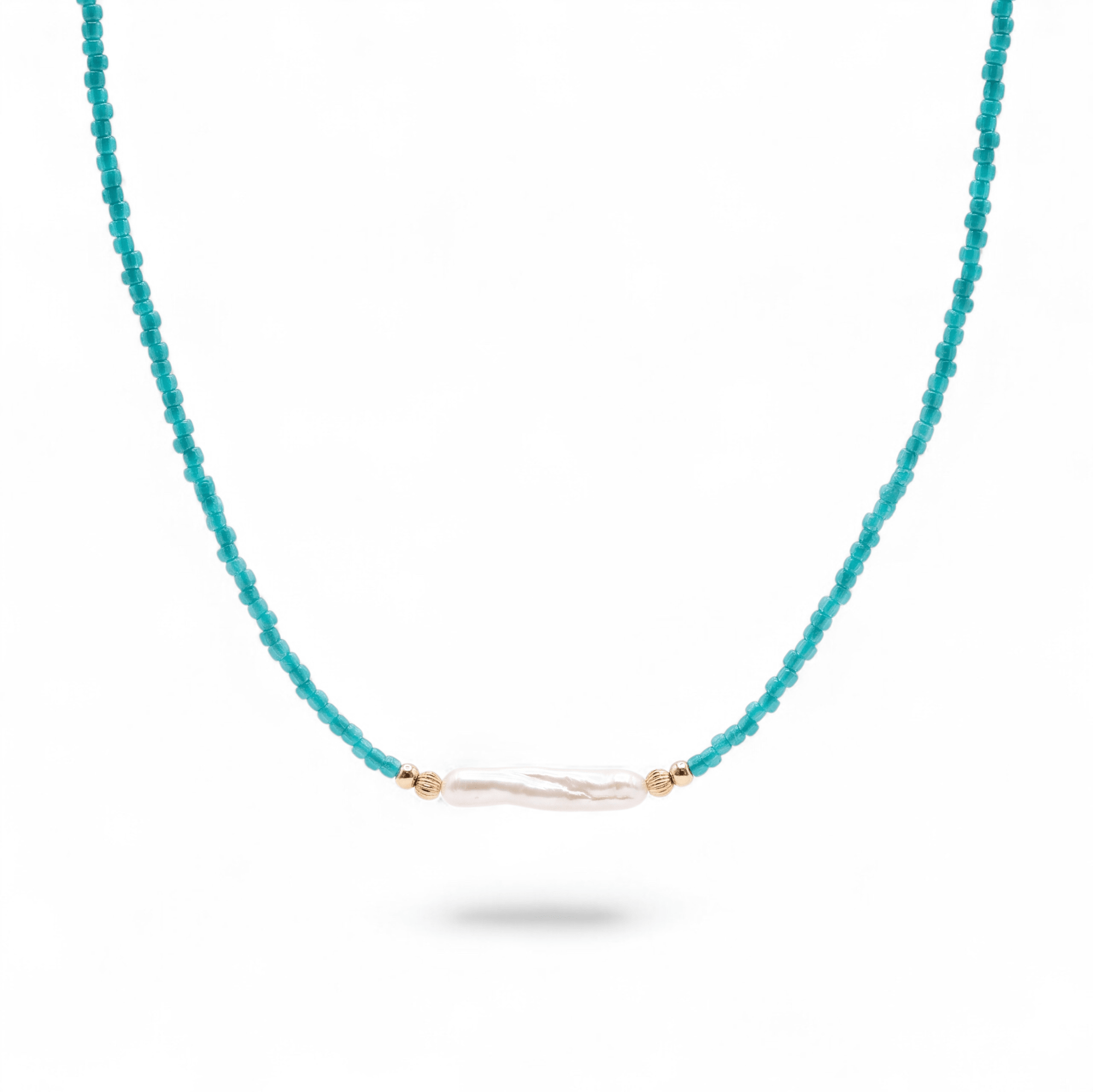 Day Dream + Pearl Beaded Necklace — Shore - Bara Boheme