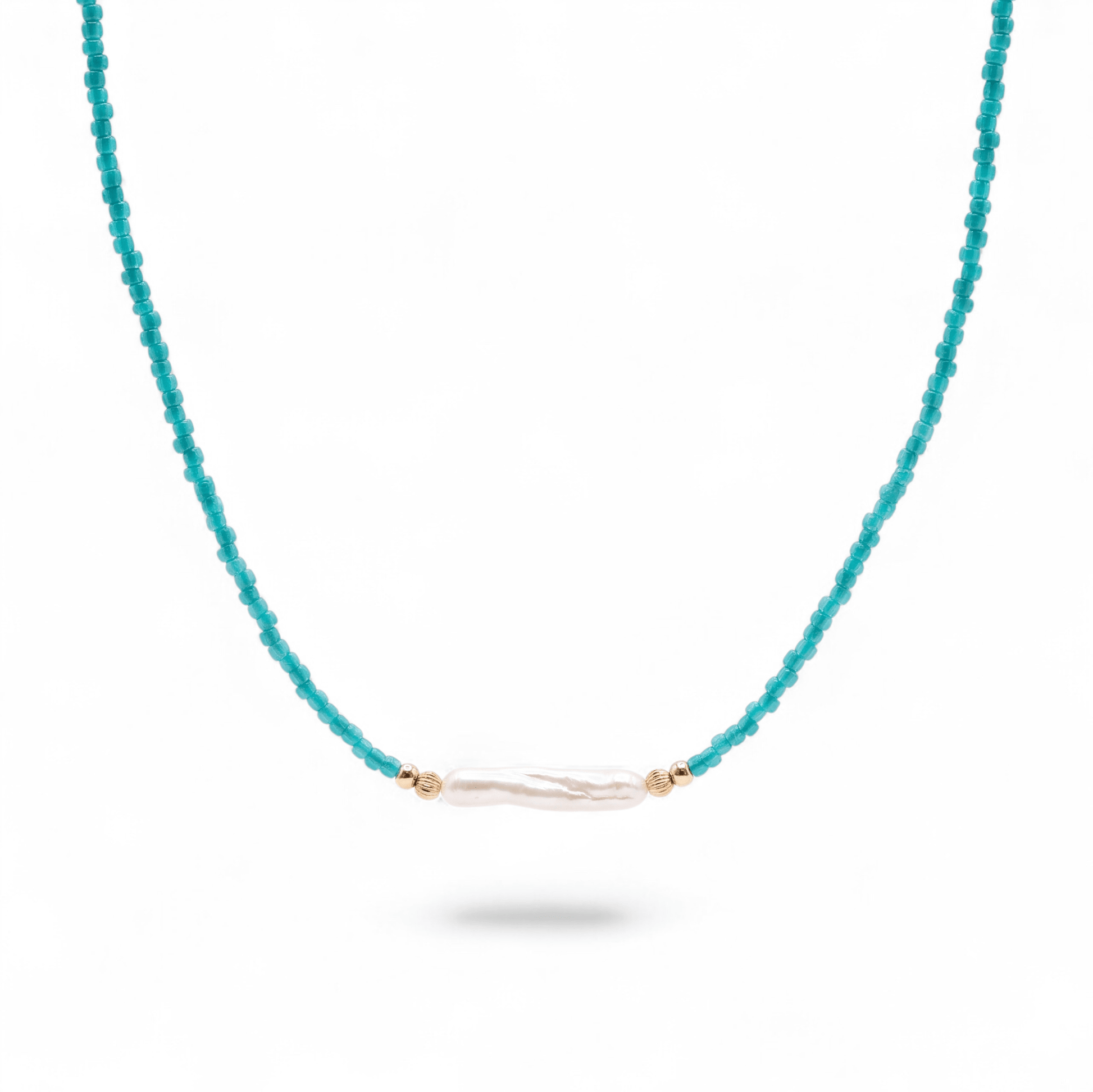 Day Dream + Pearl Beaded Necklace — Shore - Bara Boheme