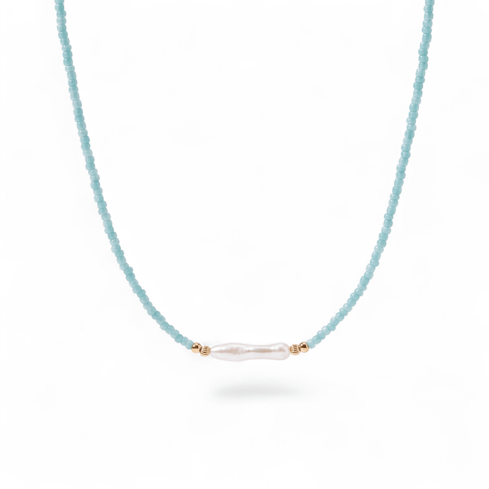 Day Dream + Pearl Beaded Necklace — Wave - Bara Boheme