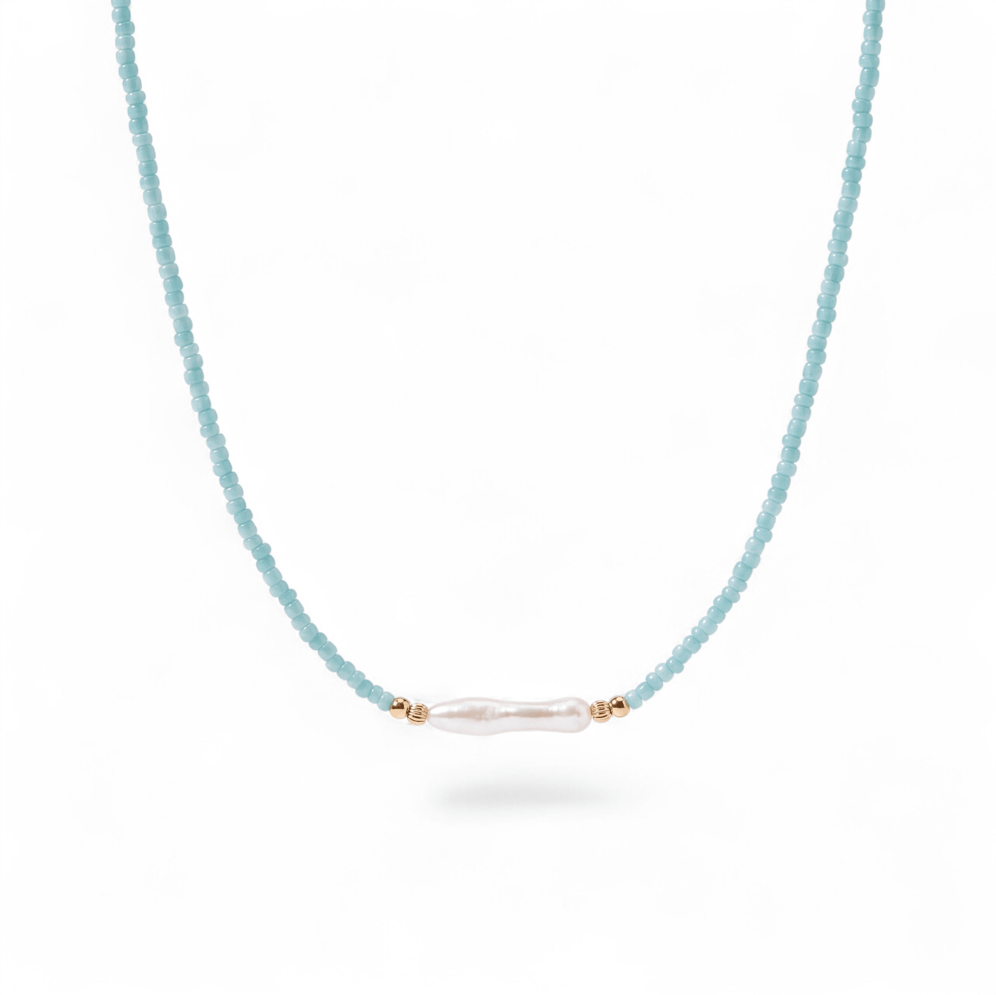 Day Dream + Pearl Beaded Necklace — Wave - Bara Boheme