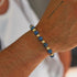 Deep Current | Beaded Men's Bracelet - Bara Boheme