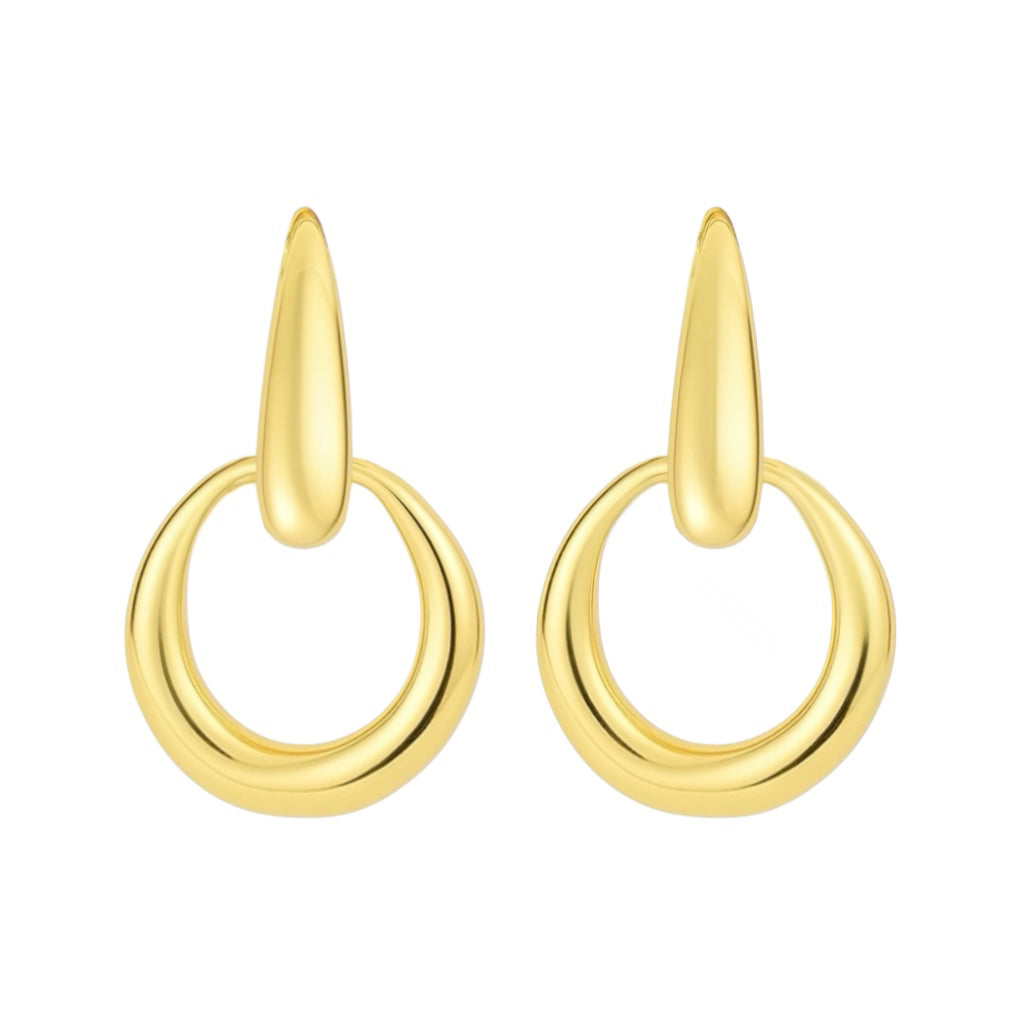 Dixie | Link Hoop Earrings