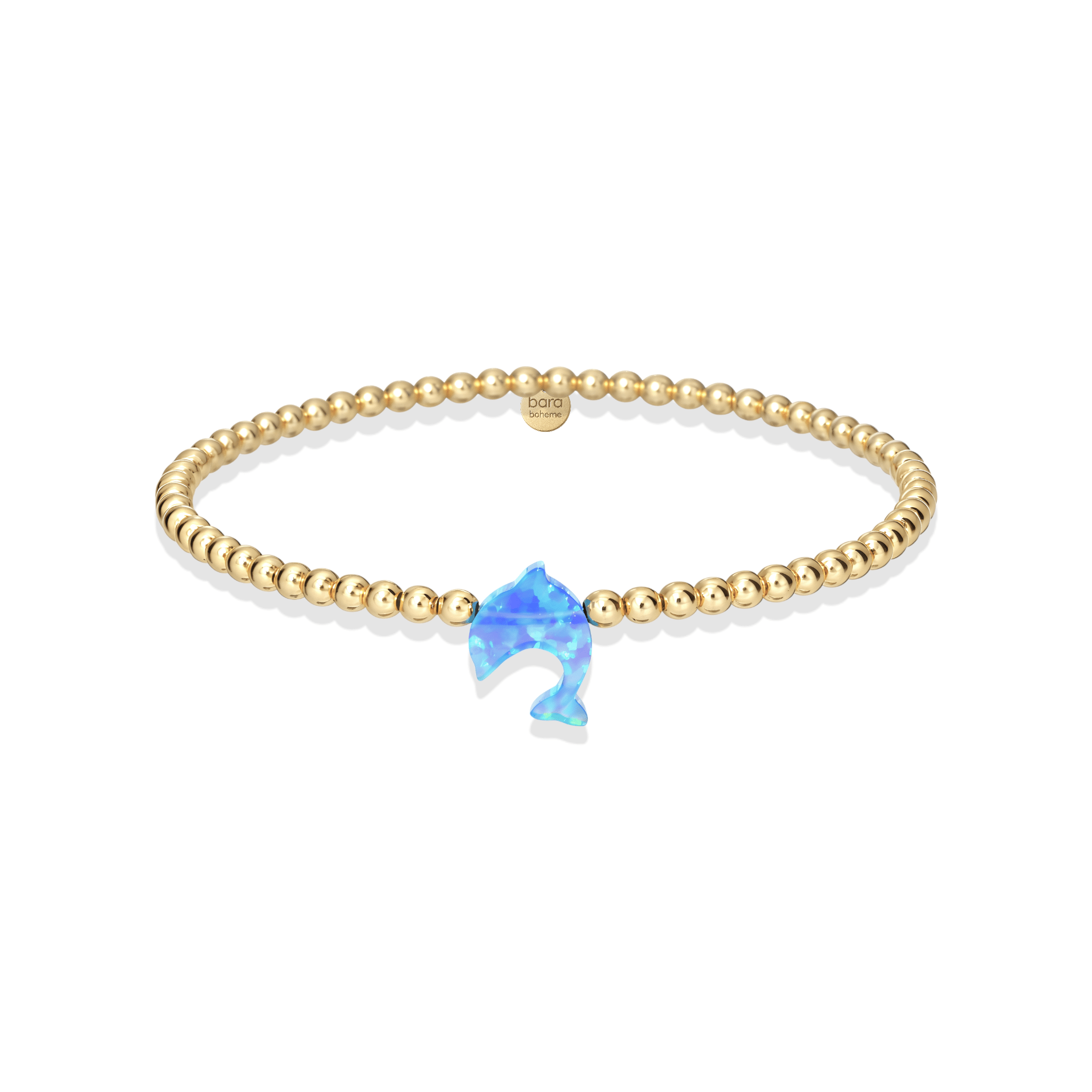 Dolphin | Beaded Opal Bracelet - Bara Boheme