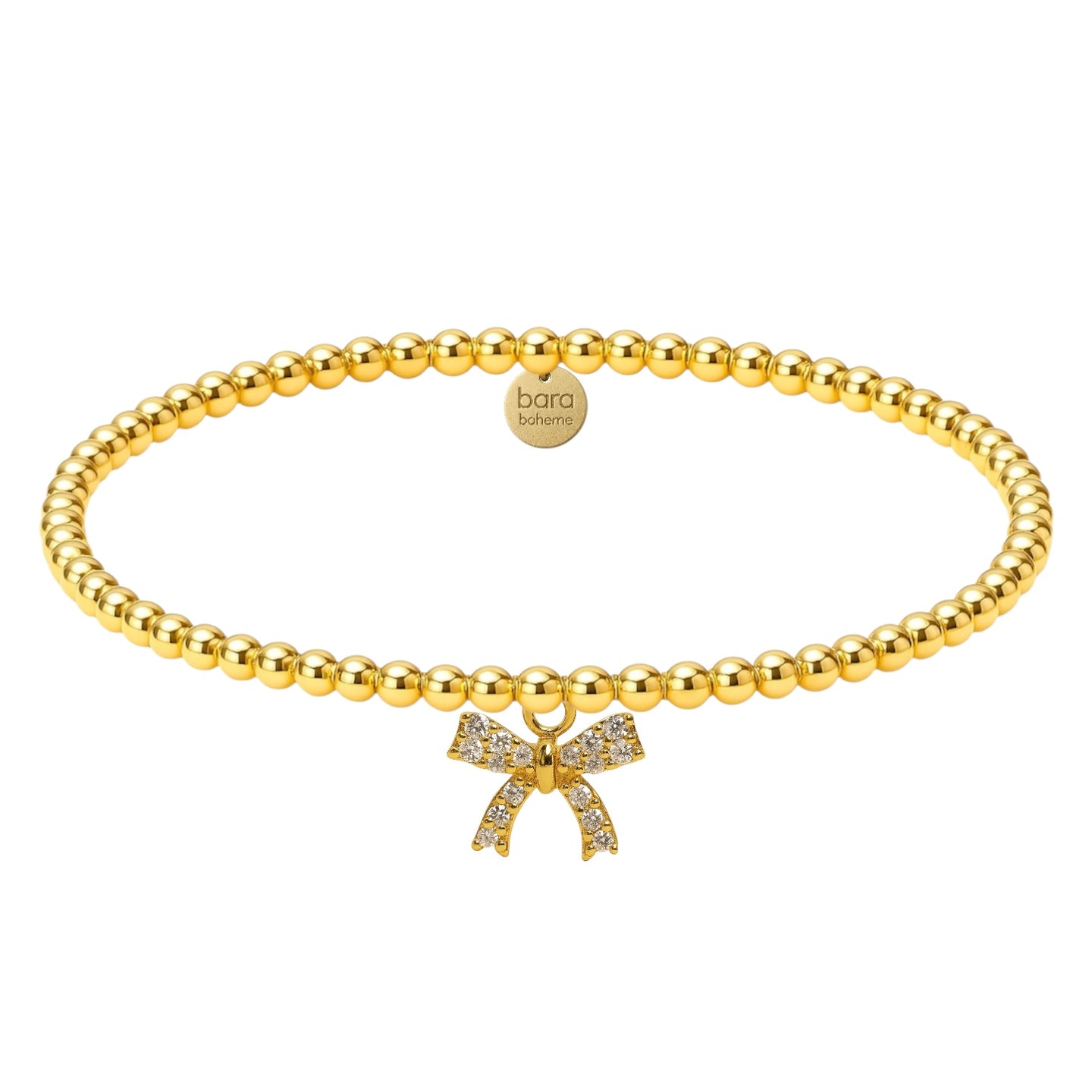 dream bow charm bracelet