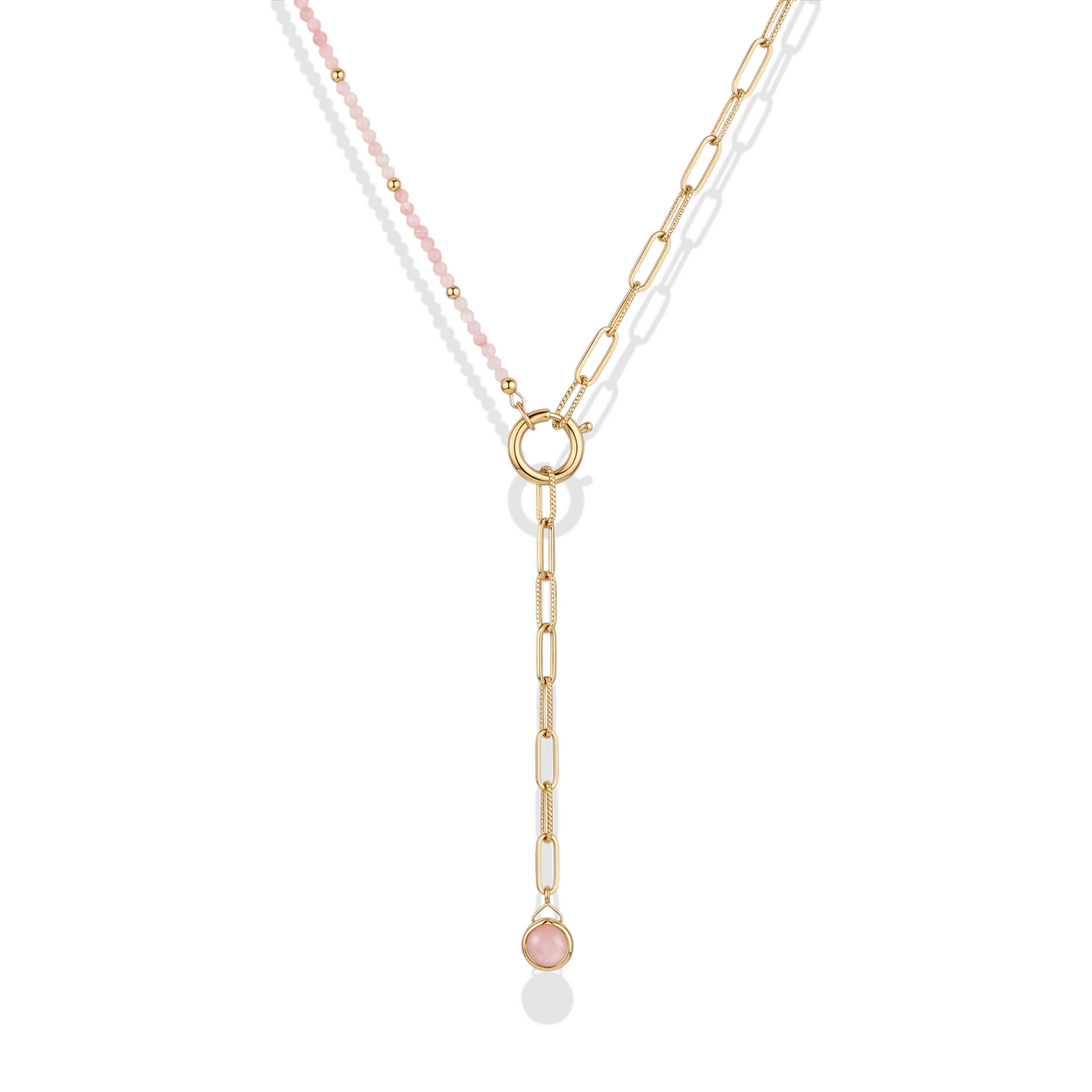 Duality Paperclip Necklace - Bara Boheme