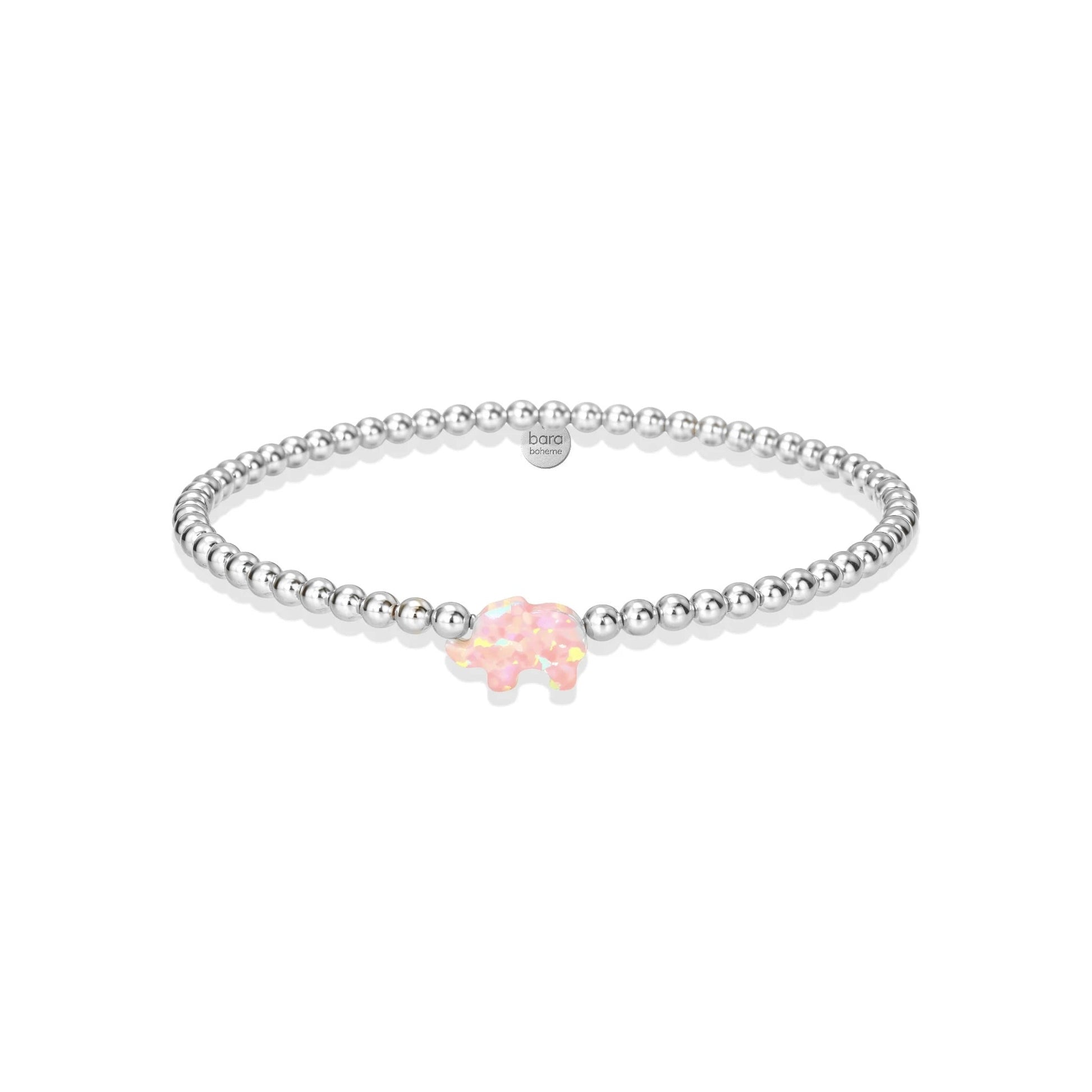 Elephant | Beaded Opal Bracelet - Bara Boheme