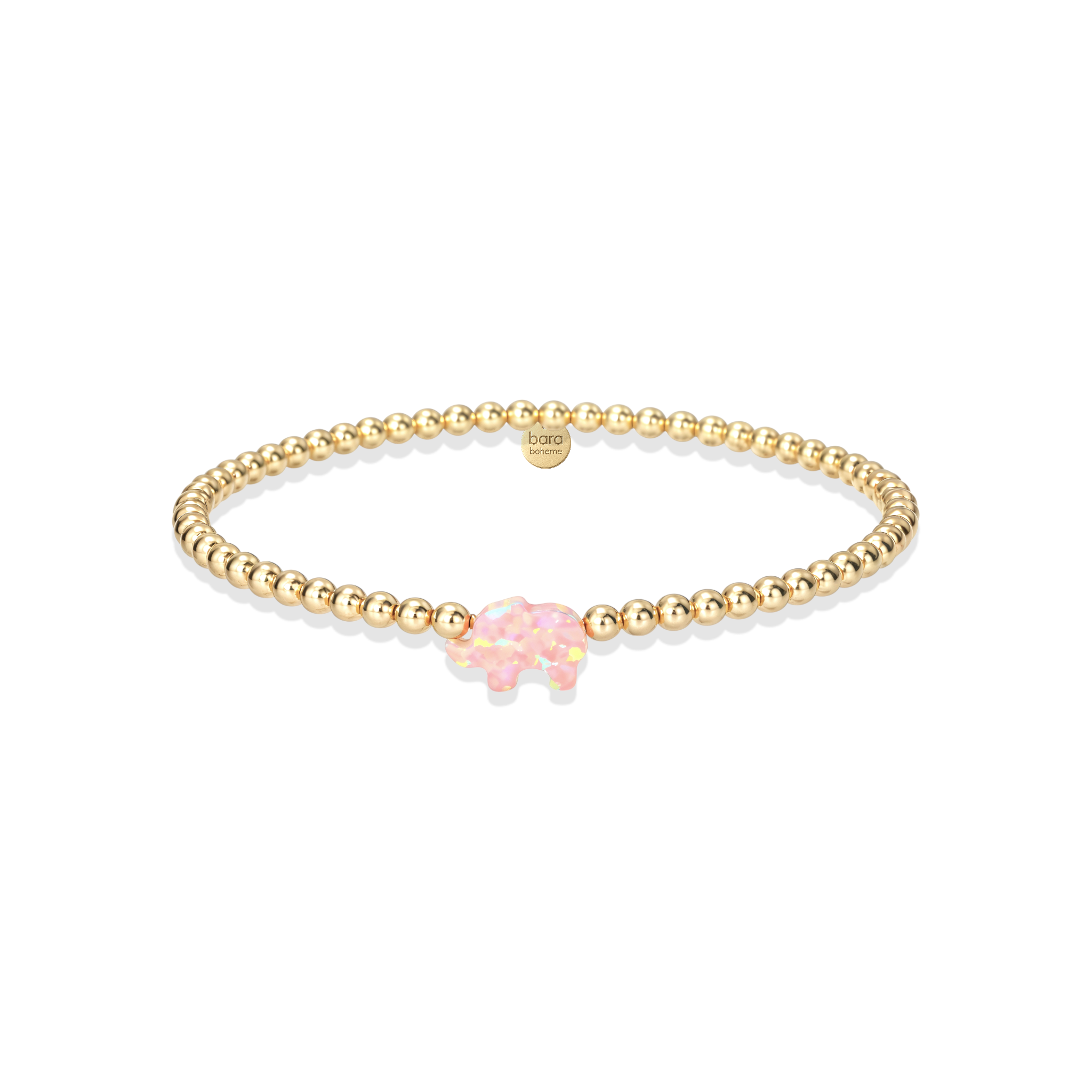 Elephant | Beaded Opal Bracelet