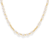 Elliat | Gold Filled Beaded Necklace with Pearls - Bara Boheme