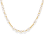 Elliat | Gold Filled Beaded Necklace with Pearls - Bara Boheme