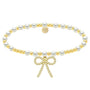 Emma + Bow | Gold Filled Beaded Bracelet - Bara Boheme