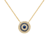 Eros | Pave Evil Eye Necklace - Bara Boheme
