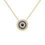 Eros | Pave Evil Eye Necklace - Bara Boheme