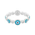 Evil Eye | Gold Plated Band Ring - Bara Boheme