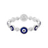 Evil Eye | Gold Plated Band Ring - Bara Boheme