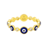 Evil Eye | Gold Plated Band Ring - Bara Boheme