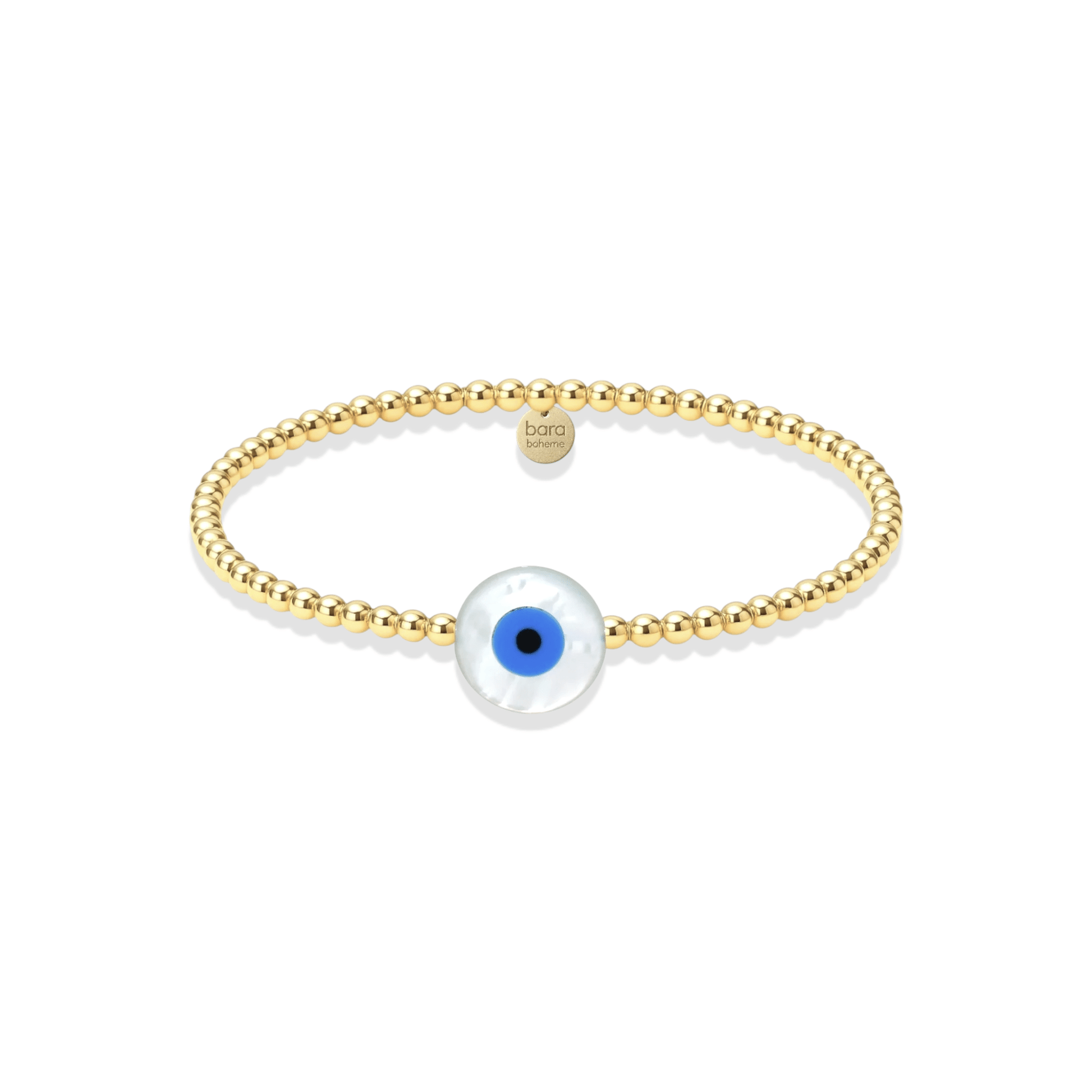 Evil Eye Large | Beaded Opal Bracelet - Bara Boheme
