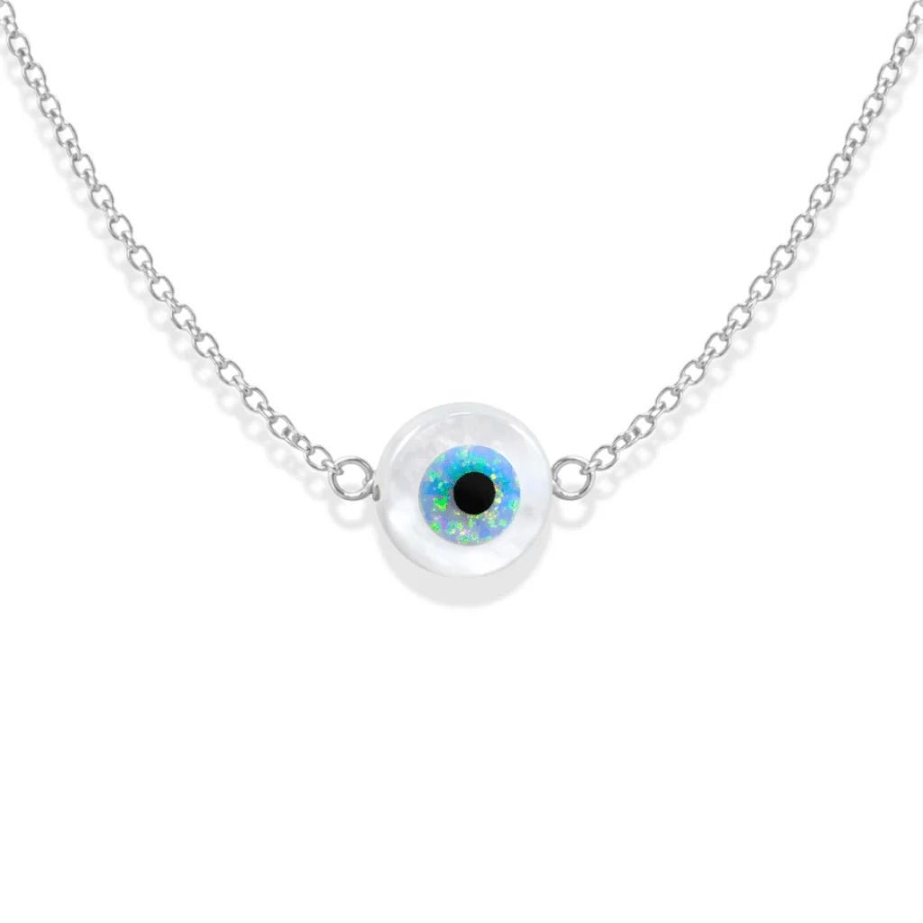 Evil Eye MED | Opal Elite Chain Necklace - Bara Boheme