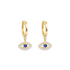Evil Eye | Pave Drop Earrings - Bara Boheme