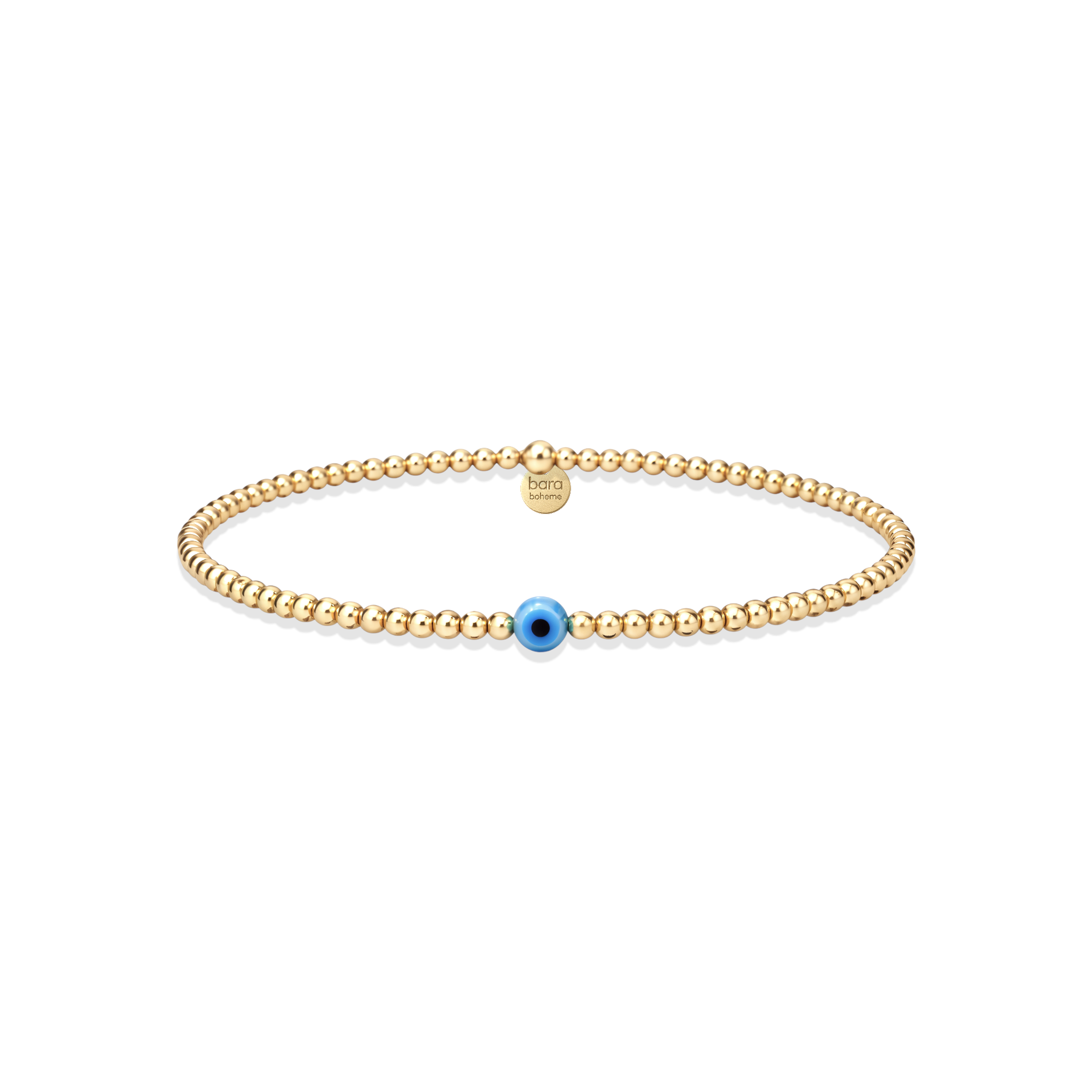 Dainty Evil Eye | Beaded Opal Bracelet