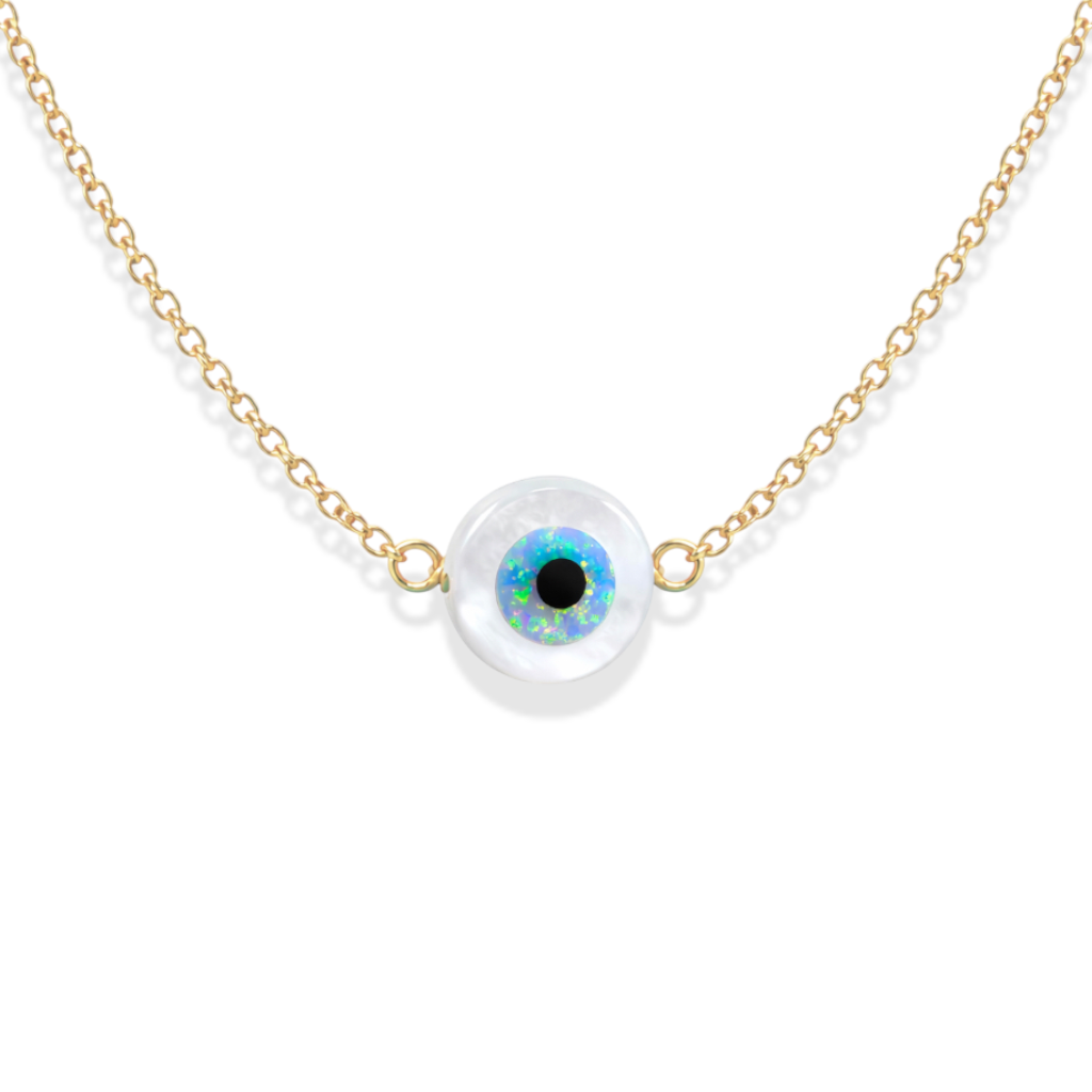 Evil Eye MED | Opal Elite Chain Necklace