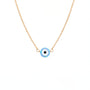 Evil Eye Small | Opal Elite Chain Necklace