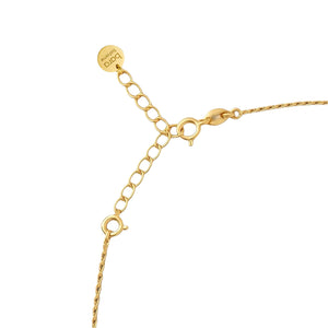 SMALL HEART | Opal Charm on a Gold Filled Chain Necklace