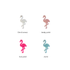 Flamingo | Opal Elite Chain Necklace - Bara Boheme