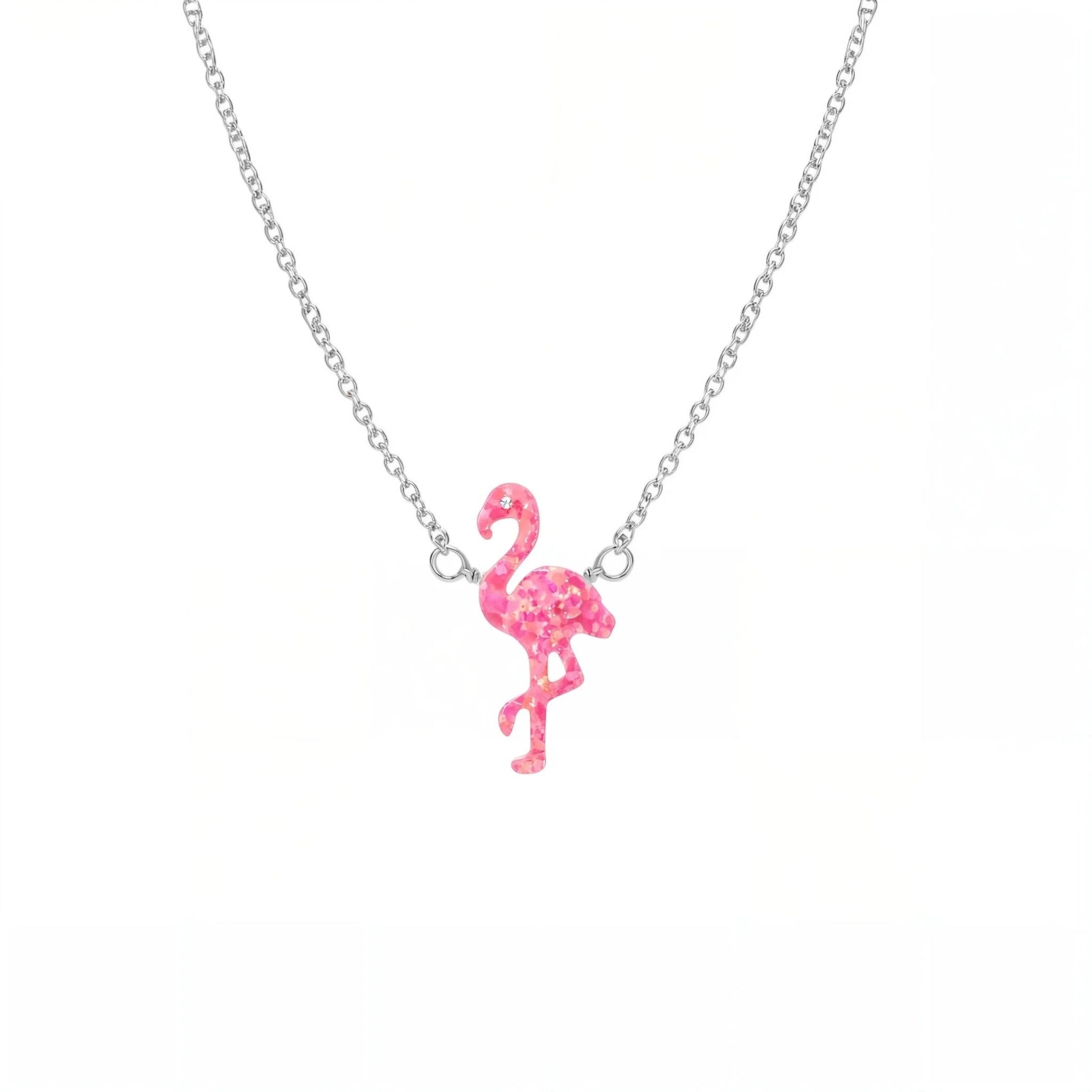 Flamingo | Opal Elite Chain Necklace - Bara Boheme