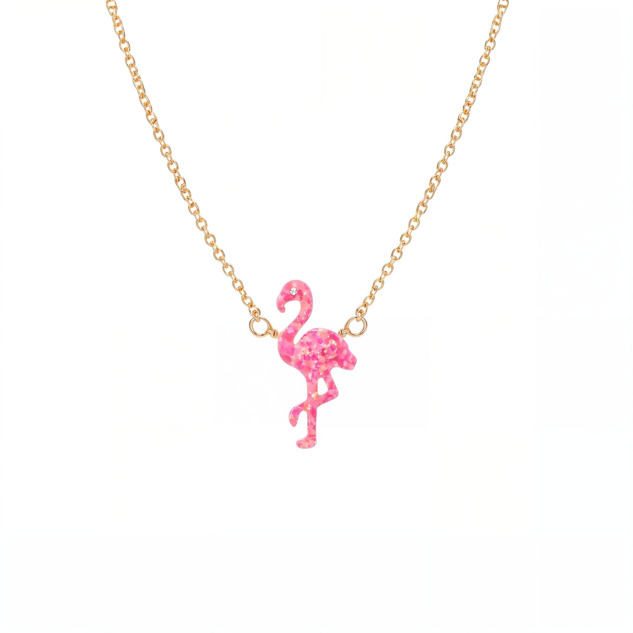 Flamingo | Opal Elite Chain Necklace - Bara Boheme