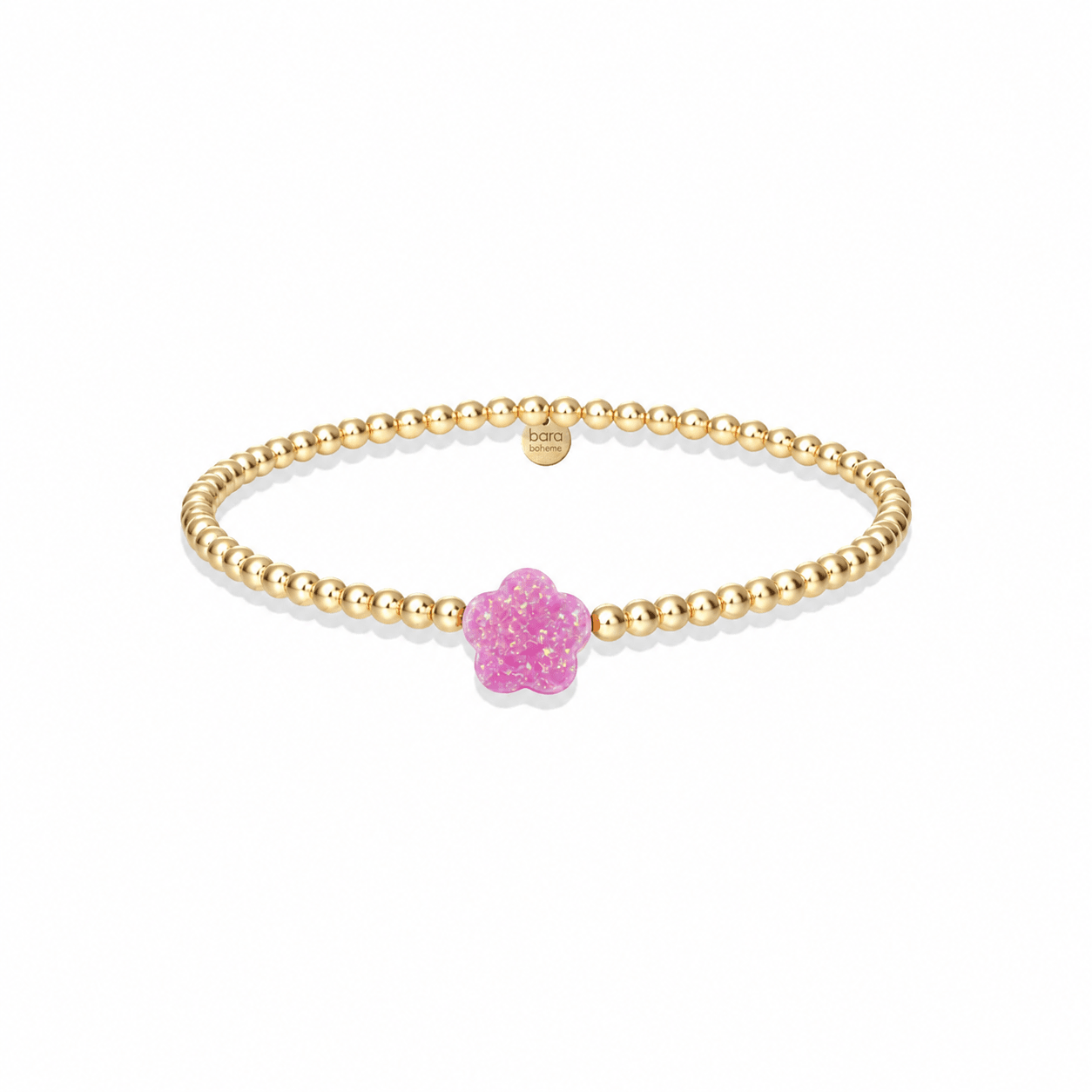 Flower Opal Beaded Bracelet - Bara Boheme