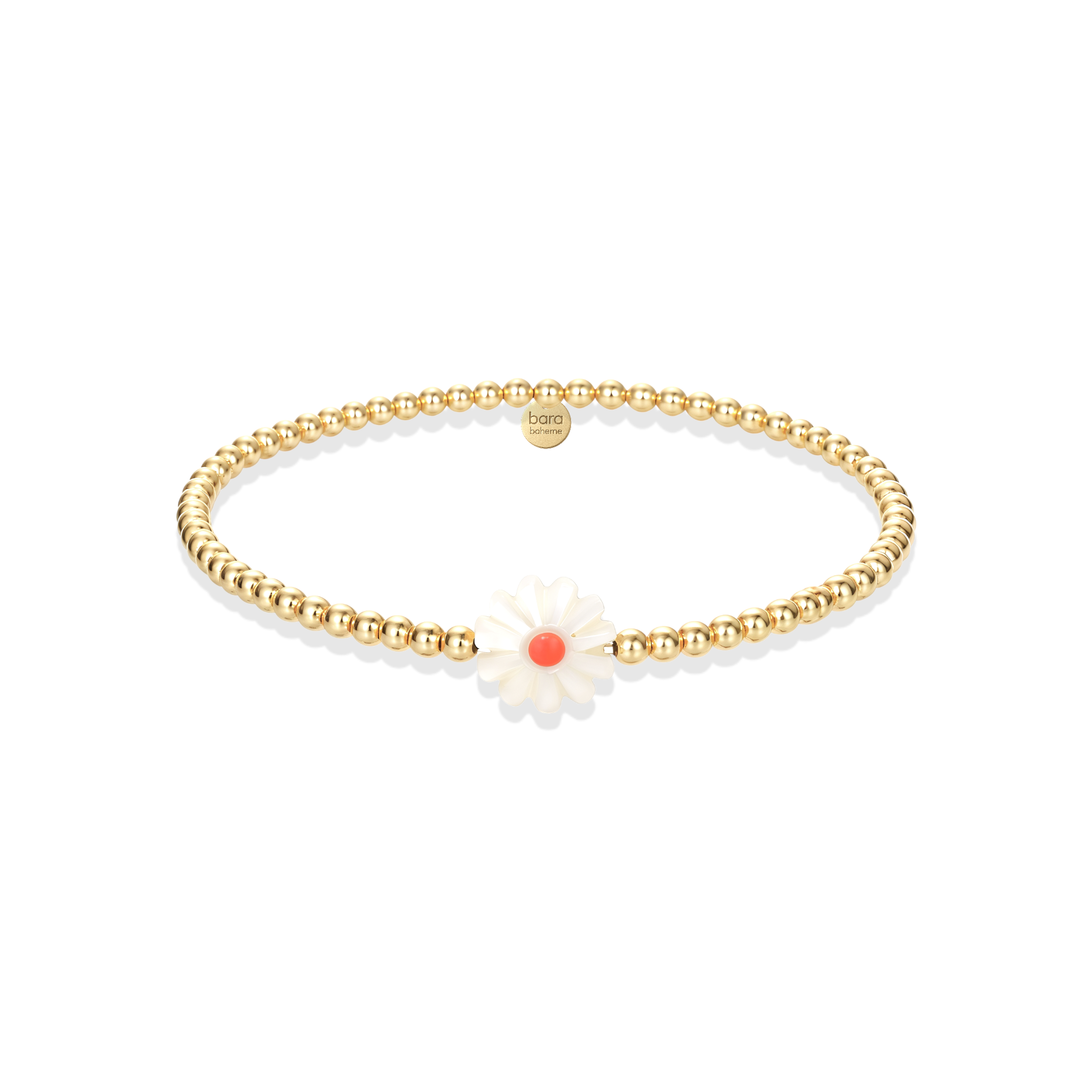 Daisy | Gold Filled Beaded Opal Bracelet