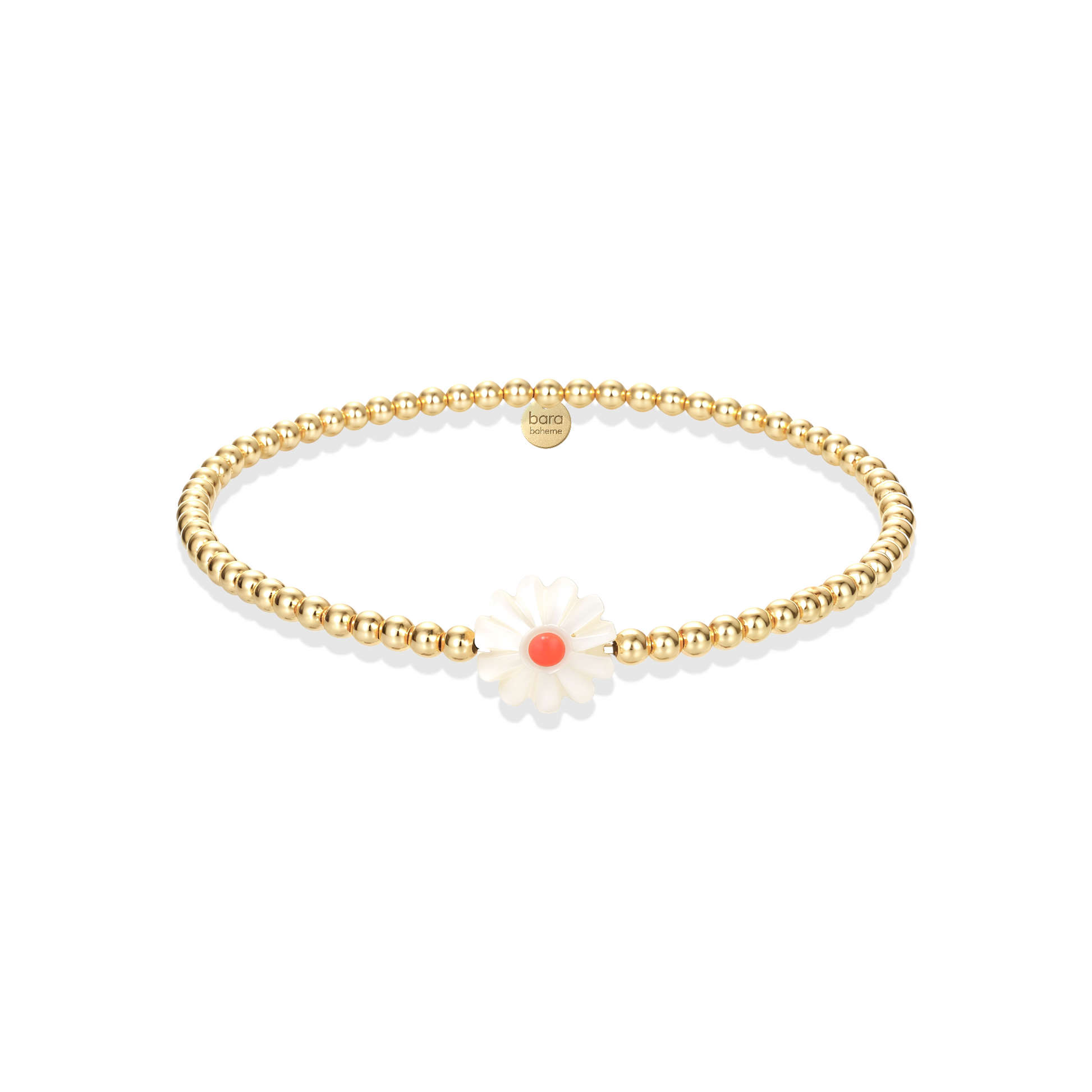 Daisy | Gold Filled Beaded Opal Bracelet