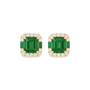 Francesca | Pave Stud Earrings